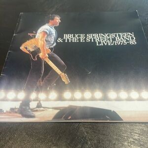 Bruce Springsteen & e street band live tour book